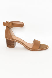 Nude Footwear Mickee Heel - Tan