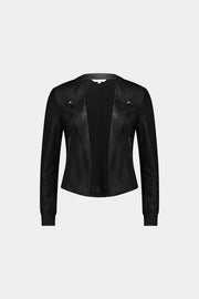 Lemon Tree Mika Snake Skin Jacket - Black