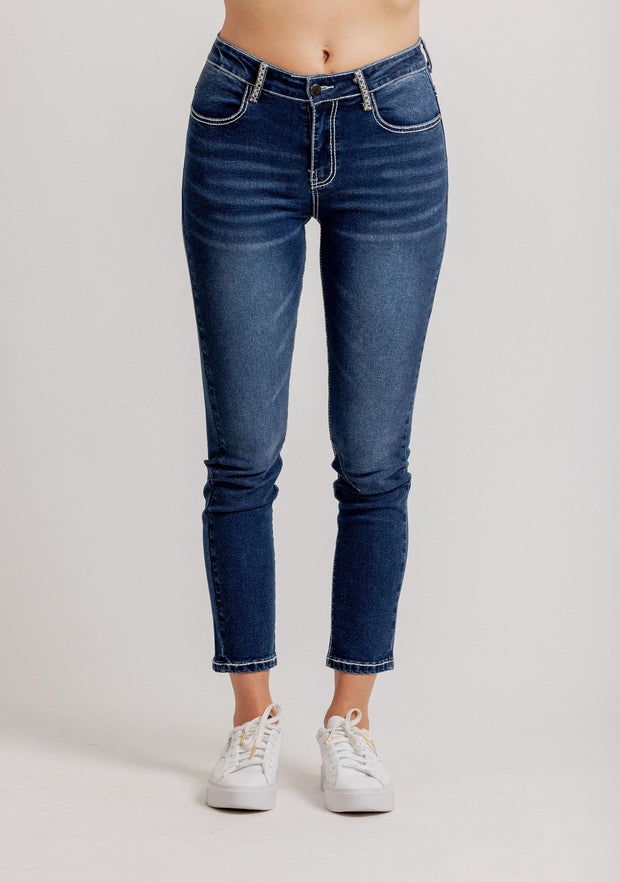 Mi Moso Pip Jeans - Blue Wash