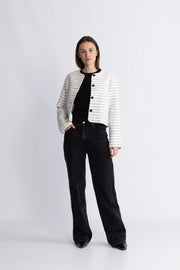 MSCH Luciana Jacket STP - Vanilla Ice/Blk
