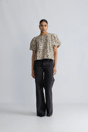 MSCH Alyona Vlora 2/4 Top - Oatmeal Leo