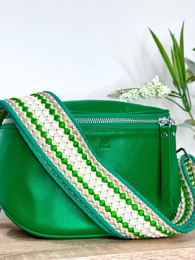 Lemon Tree Dani Leather Bag - Green