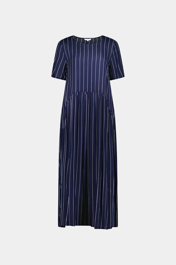 Lemon Tree Monroe Dress - Navy Stripe