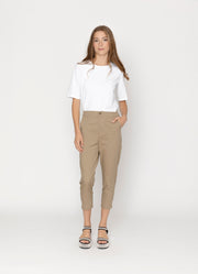 Two By Two Arrow Tee - White
