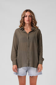 RPM Havana Shirt - Washed Olive