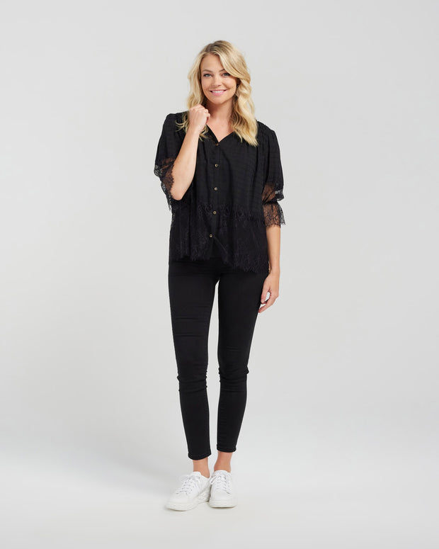 Seduce Gail Top - Black