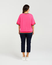 Seduce Gemma Top - Hot Pink