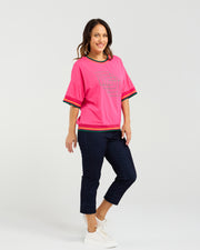 Seduce Gemma Top - Hot Pink