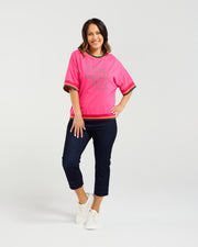 Seduce Gemma Top - Hot Pink