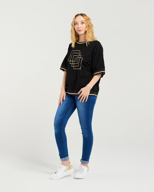 Seduce Gemma Top - Black