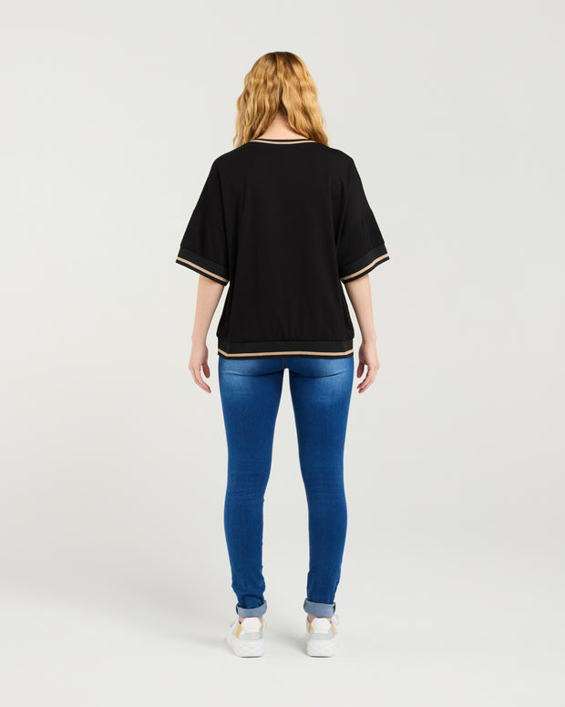 Seduce Gemma Top - Black