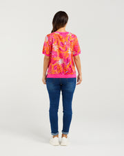 Seduce Zoe Top - Sunset Garden