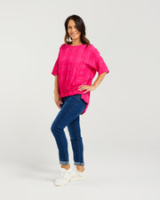Seduce Nikita Top - Hot Pink
