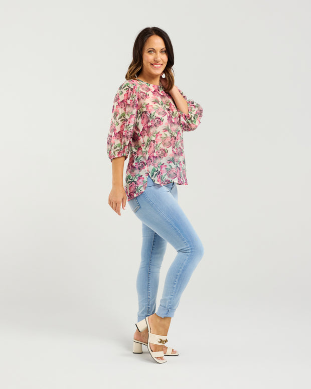 Seduce Ariel Top - Rose Garden