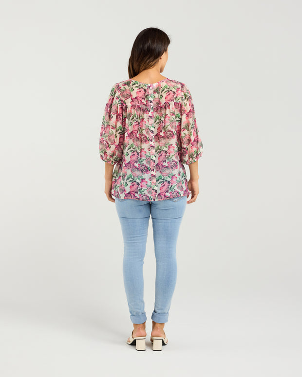 Seduce Ariel Top - Rose Garden