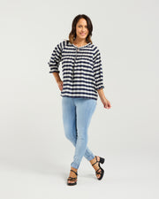 Seduce Claire Top - Ink Check