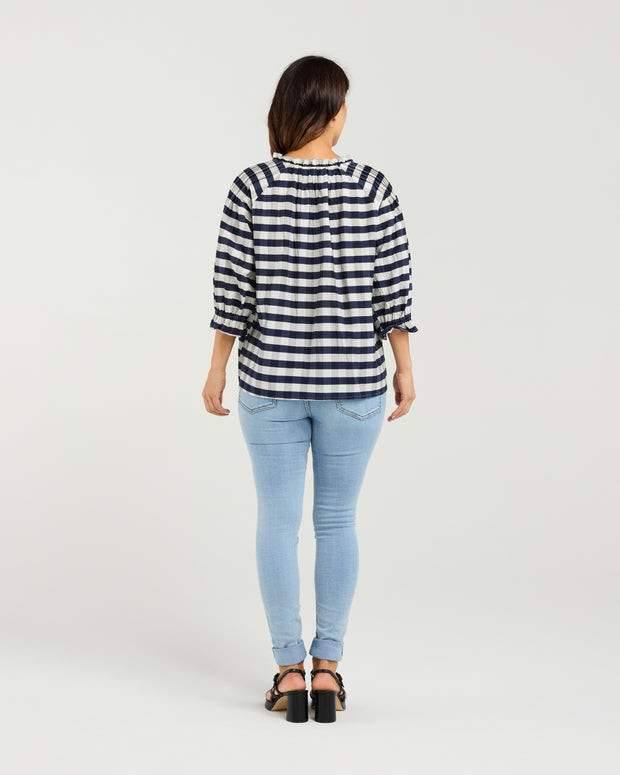 Seduce Claire Top - Ink Check