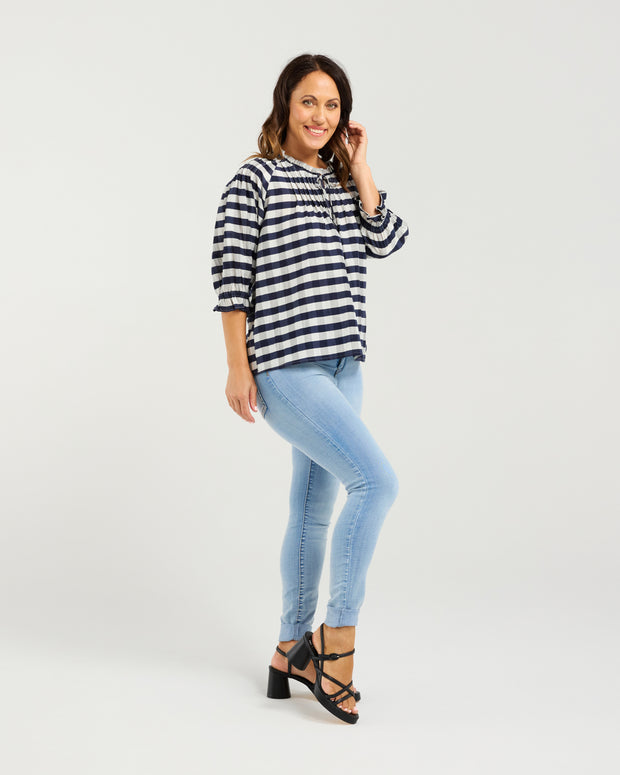 Seduce Claire Top - Ink Check