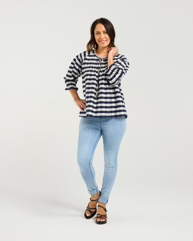 Seduce Claire Top - Ink Check