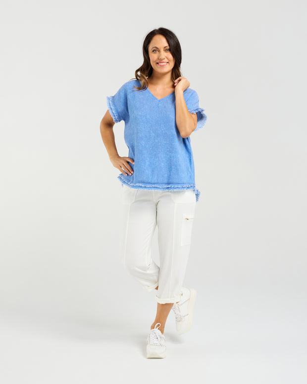 Seduce Lilah Top - Blue