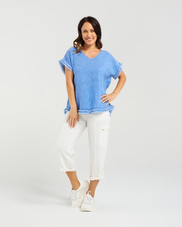 Seduce Lilah Top - Blue