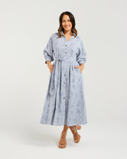 Seduce Ava Dress - Petal Plaid