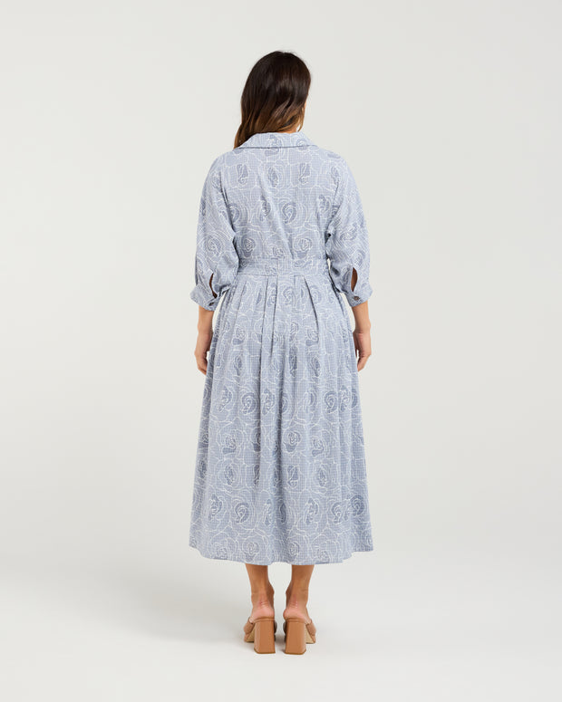Seduce Ava Dress - Petal Plaid