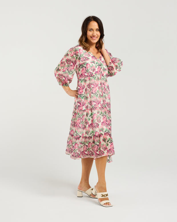 Seduce June Dress - Rose Garden