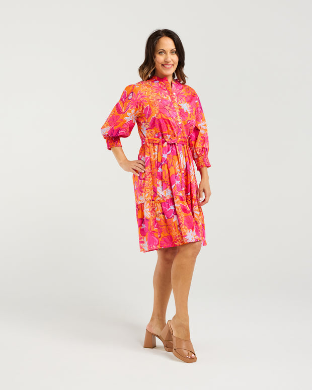 Seduce Lottie Dress - Sunset Garden