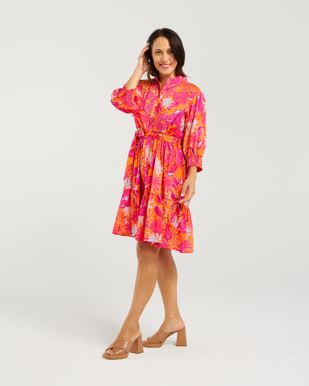 Seduce Lottie Dress - Sunset Garden