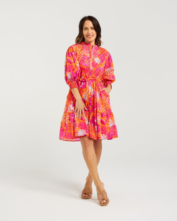 Seduce Lottie Dress - Sunset Garden