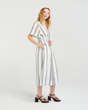 Seduce Amara Dress - Pebble Shore