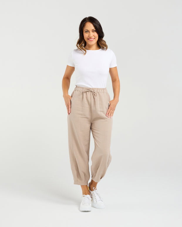 Seduce Nova Pant - Natural