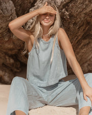 Sass Rye Tank - Chambray