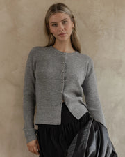 Sass Jagger Cardi - Grey Marle