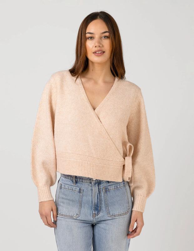 Stella + Gemma August Wrap Cardigan - Swan