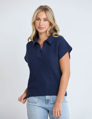 Stella + Gemma Evelyn Vest - Marine