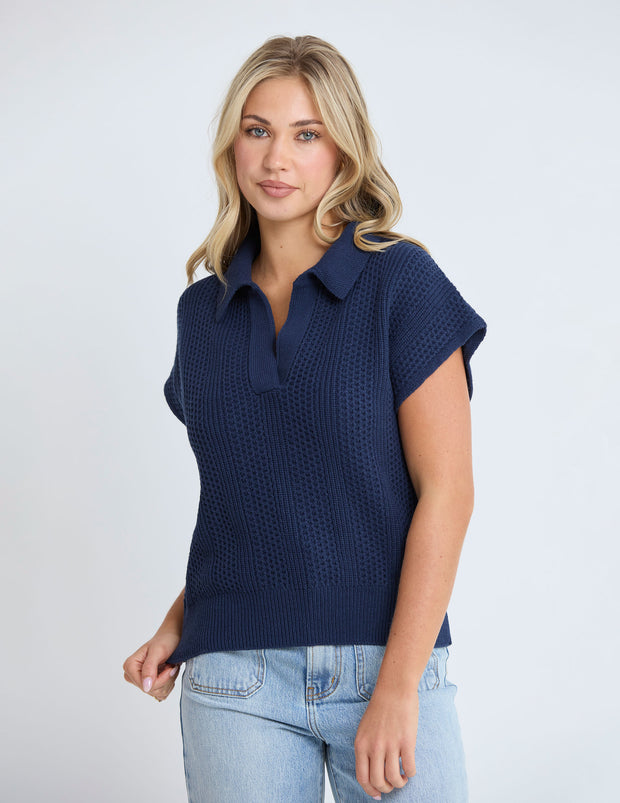 Stella + Gemma Evelyn Vest - Marine