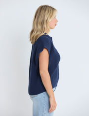 Stella + Gemma Evelyn Vest - Marine