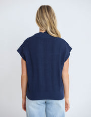Stella + Gemma Evelyn Vest - Marine