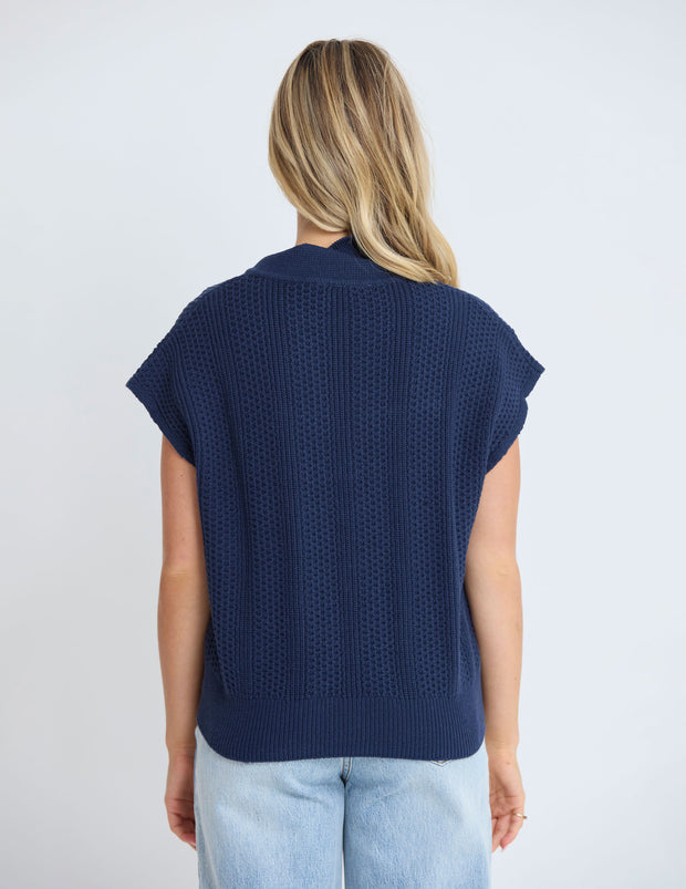 Stella + Gemma Evelyn Vest - Marine