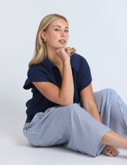 Stella + Gemma Evelyn Vest - Marine