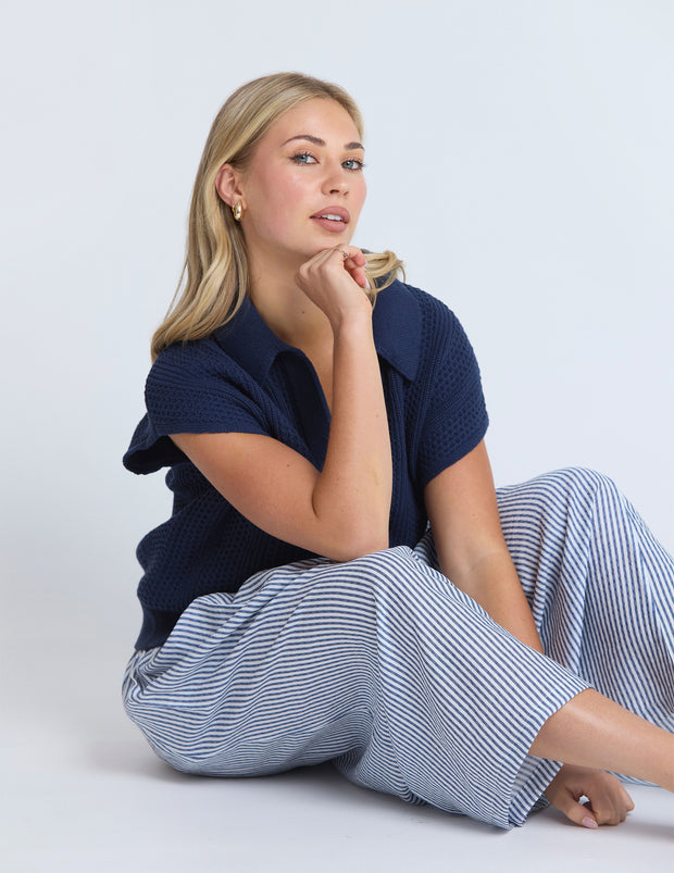 Stella + Gemma Evelyn Vest - Marine