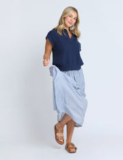 Stella + Gemma Evelyn Vest - Marine