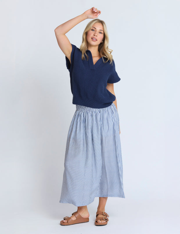 Stella + Gemma Evelyn Vest - Marine