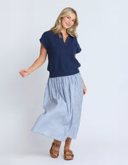 Stella + Gemma Evelyn Vest - Marine