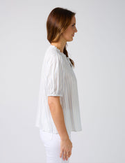 Stella + Gemma Arlo Blouse - Santorini Stripe