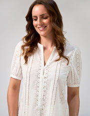 Stella + Gemma Maddie Blouse - White