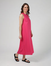 Stella + Gemma Zora Dress - Fuchsia