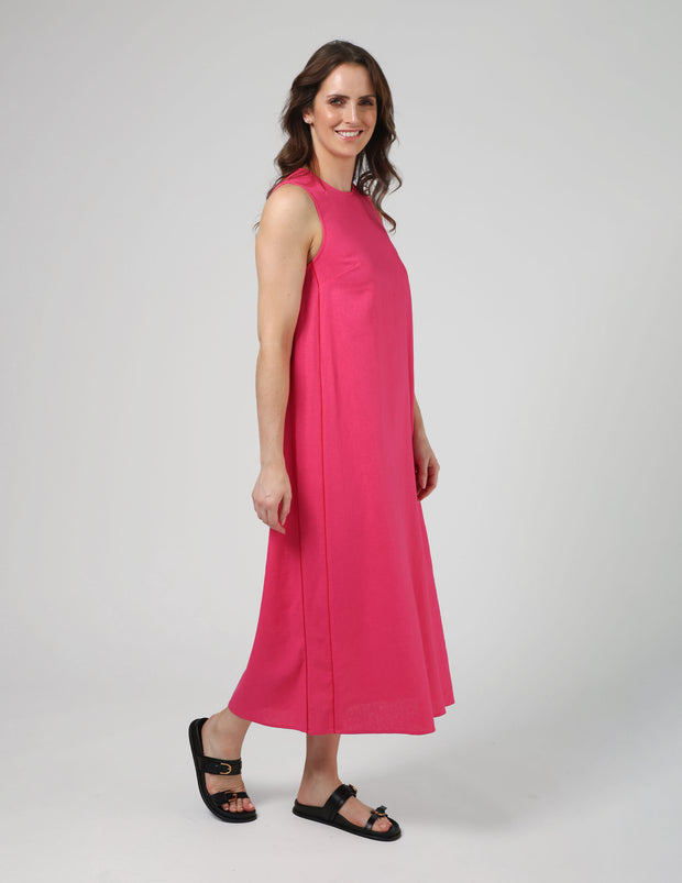 Stella + Gemma Zora Dress - Fuchsia